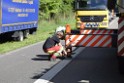 LKW in Boeschung A 3 Rich Frankfurt Hoehe Roesrath Lohmar P025